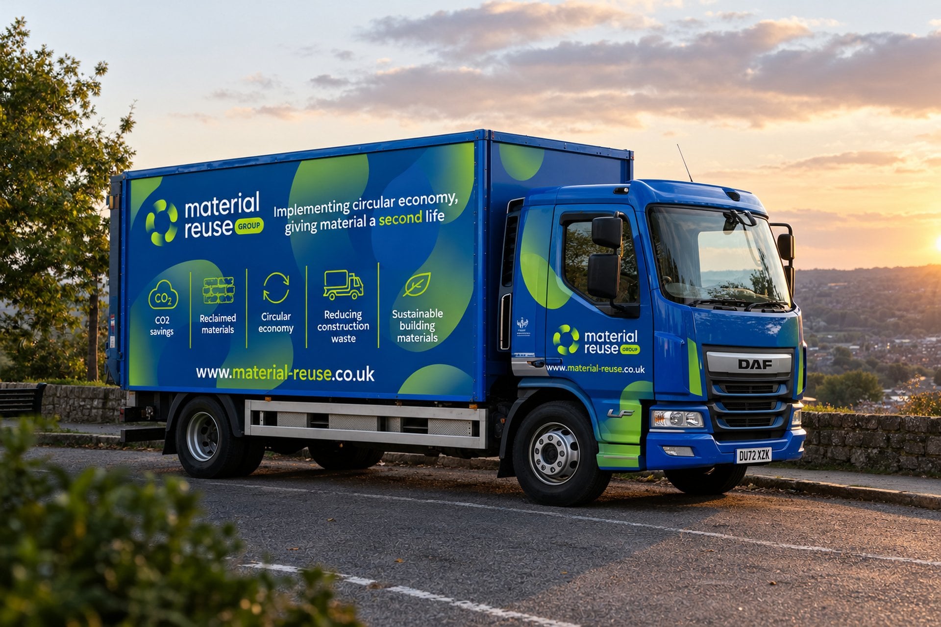 Material Reuse Group electric van